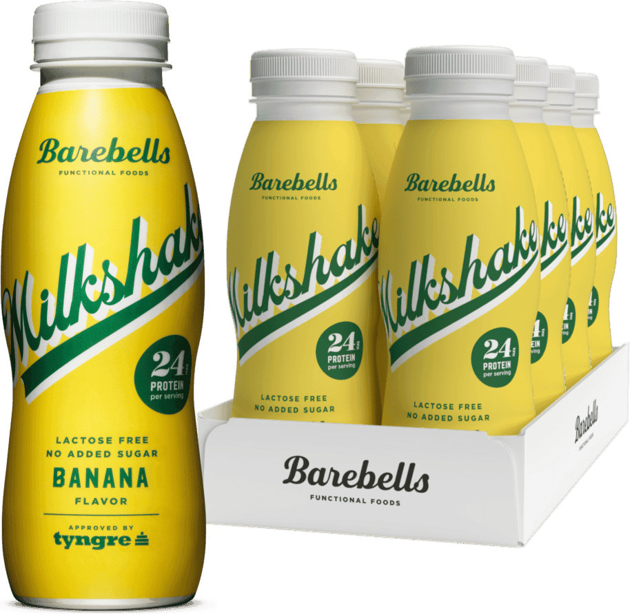 Barebells Milkshake Banana 330ml 8 st