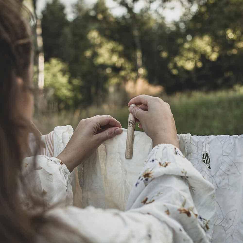 Strömshaga Klädnypor trä, 10-pack, natur