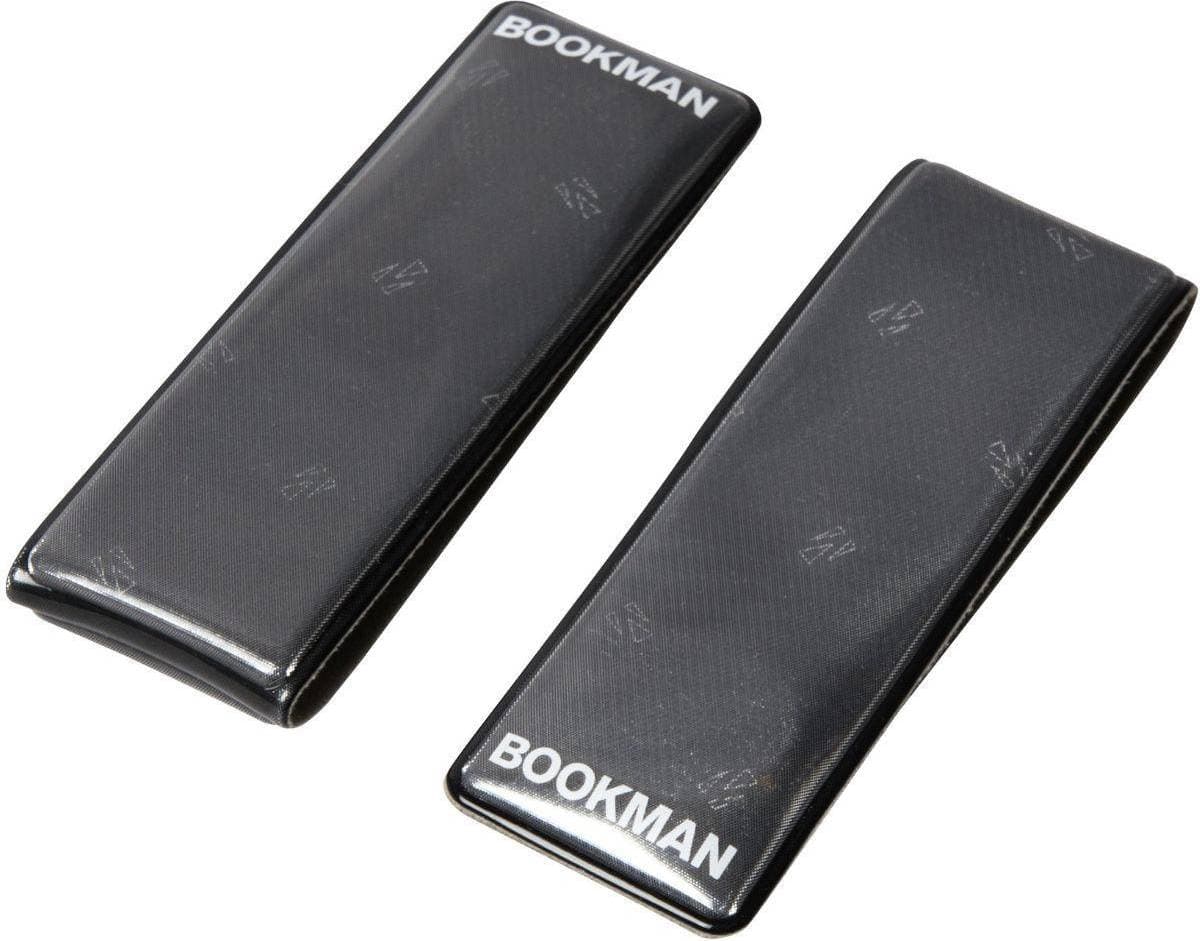 Bookman Clip-On Reflectors Black 2 pcs