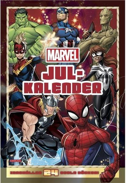Marvel Julkalender 24 böcker