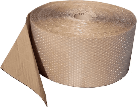 Sealed Air Bubbelplast m. kraftpapper 120cmx75m