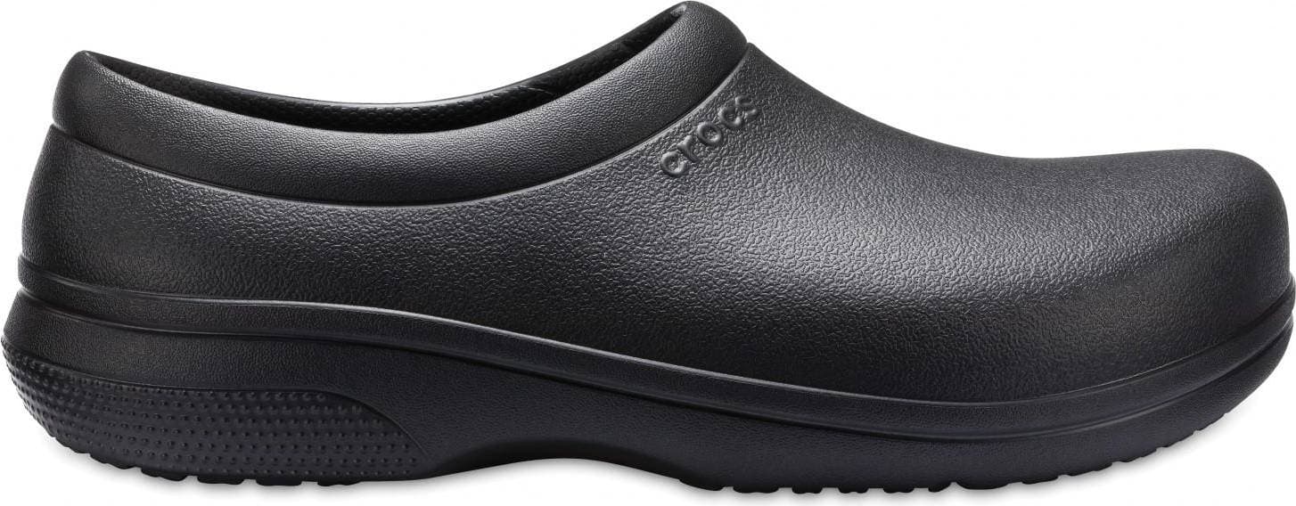 Crocs On The Clock Slip Resistant Work Slip-On - Black