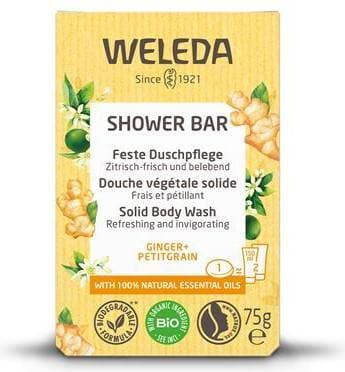 Weleda Shower Bar Ginger & Petitgrain 75g