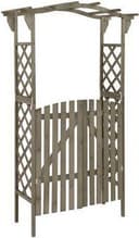 vidaXL Pergola with Gate 40x204cm