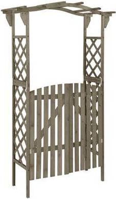 vidaXL Pergola with Gate 40x204cm