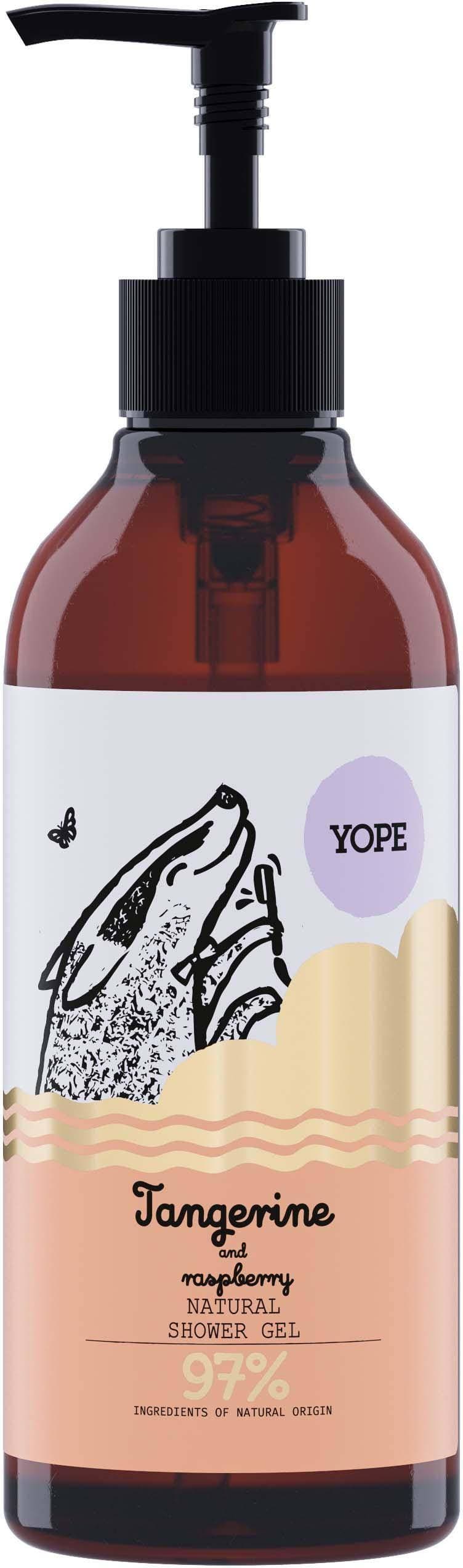 Yope Botanical Shower Gel Tangerine Raspberry 400