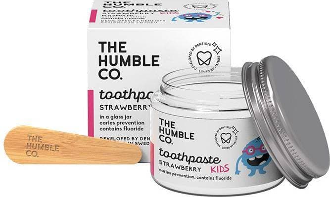 The Humble Co. Tandkräm Barn Strawberry Glasburk