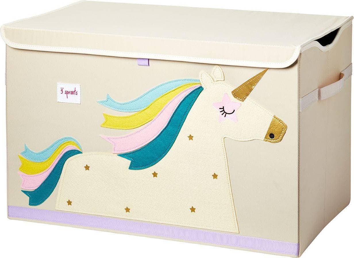3 Sprouts Unicorn Toy Chest