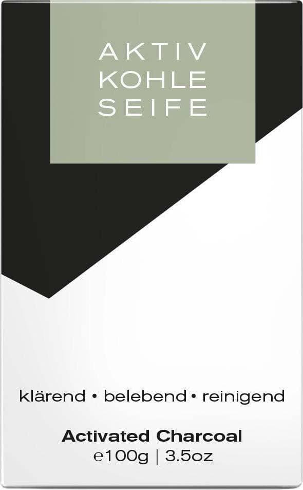 Klar Seifen Activated Charcoal Face Soap 100g