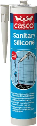 Casco Sanitary Silicone 300ml 1st
