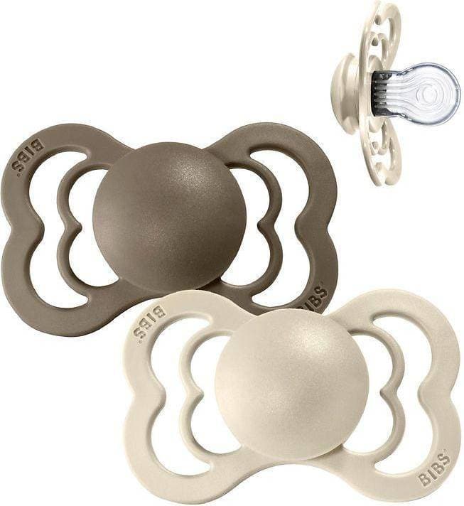 Bibs Supreme Silicone Pacifier 2-pack
