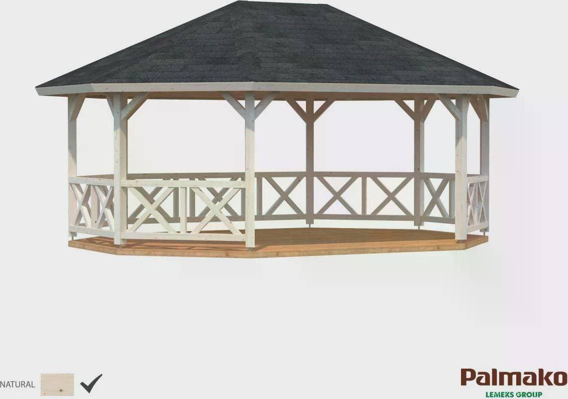 Palmako Paviljong Betty 25,0 m2