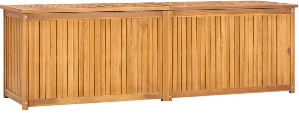 vidaXL Teak Wood Storage Box
