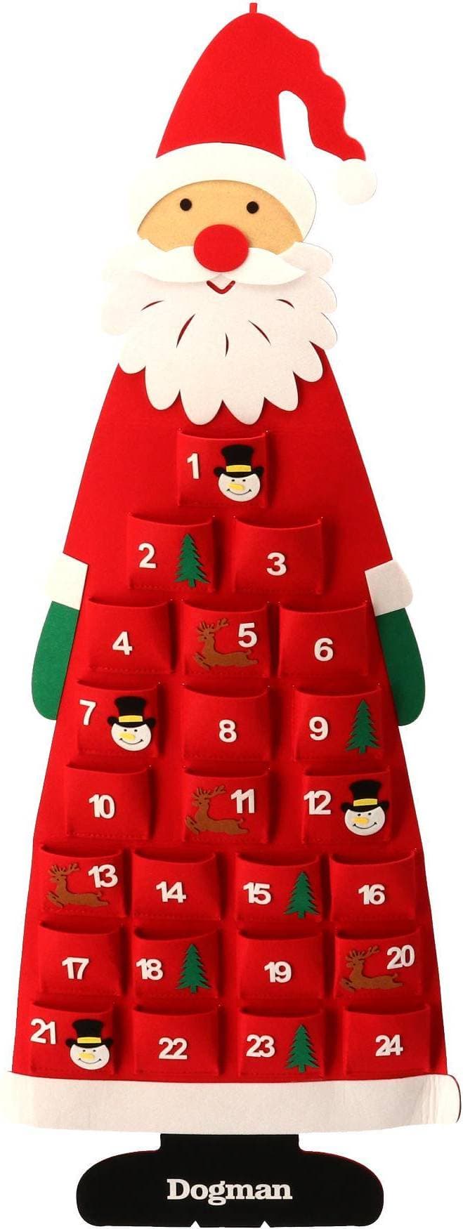 Dogman Adventskalender Tomte Red 114cm
