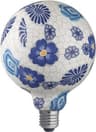 Unison Glob 125mm Flower Blue E27 Dimbar