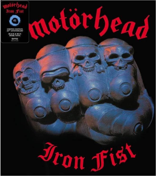 Motörhead: Iron fist (Black/Blue/Ltd) (Vinyl)