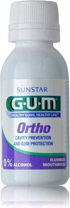 GUM Ortho Munvatten Användare av fast tandställning