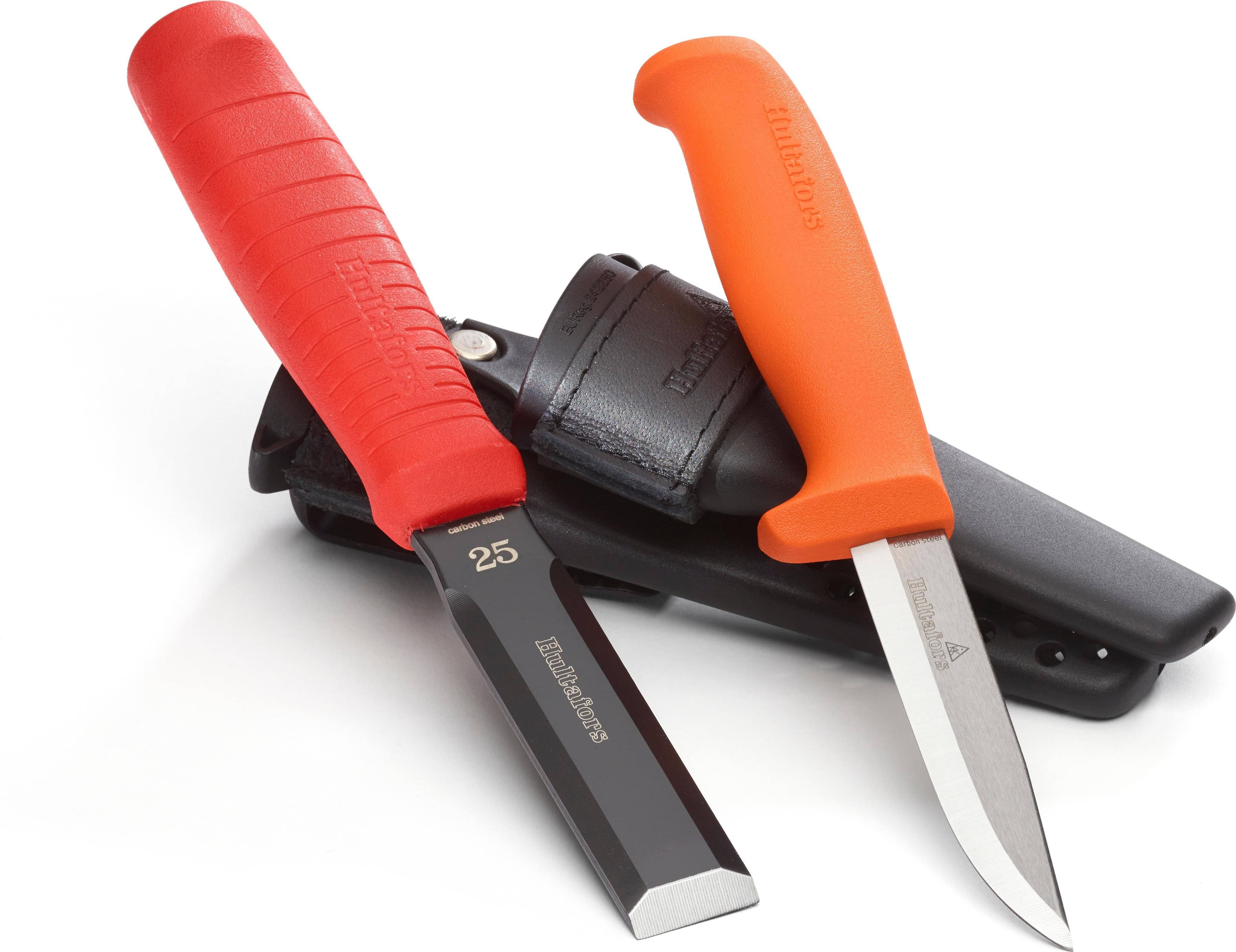 Hultafors Dubbelhölster EDC kniv Täljkniv