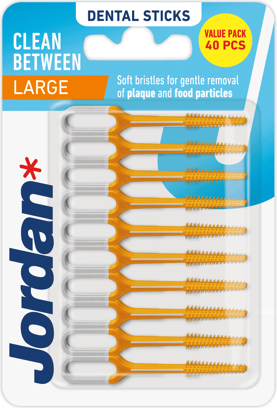 Jordan Clean Between Sticks Large 40-pack