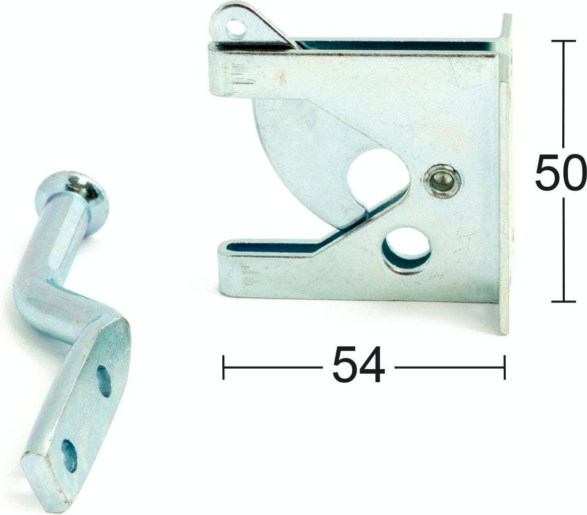 Habo Grindklinka 49 Elzink