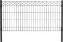 Hortus Panel Fence Set with X-decoration 200x100cm