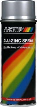 Motip Alu-Zinc Lackfärg, Rostskyddsfärg Silver 0.4L