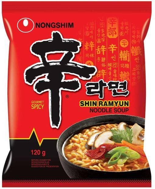 Nongshim Shin Ramyun 120g 1pack