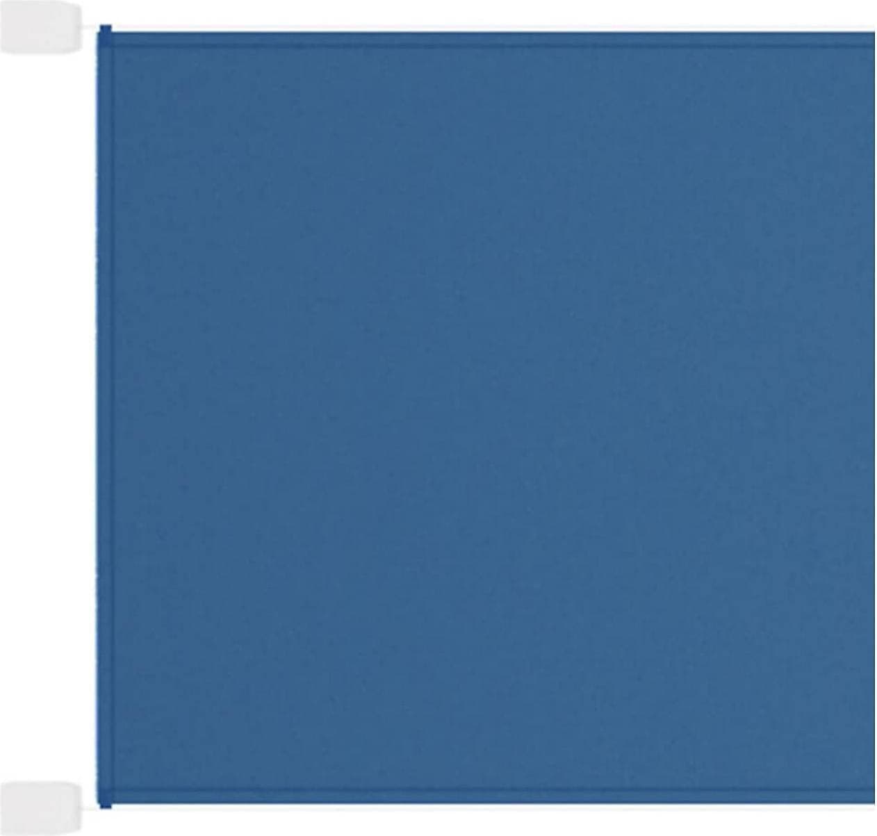 vidaXL Vertikal Markis Blå 140x800 cm Oxford Tyg