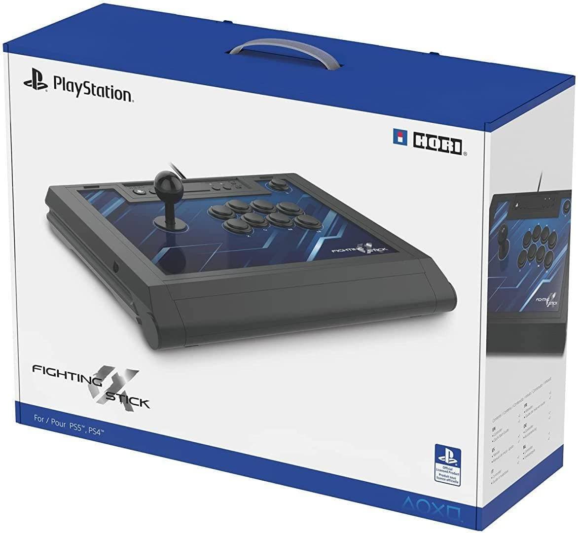 Hori Fighting Stick Alpha (PS4/PS5) - Black/Blue
