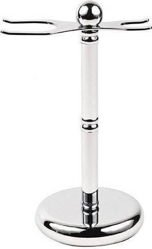 Parker Shaving Deluxe Chrome 2 Prong Shave Stand