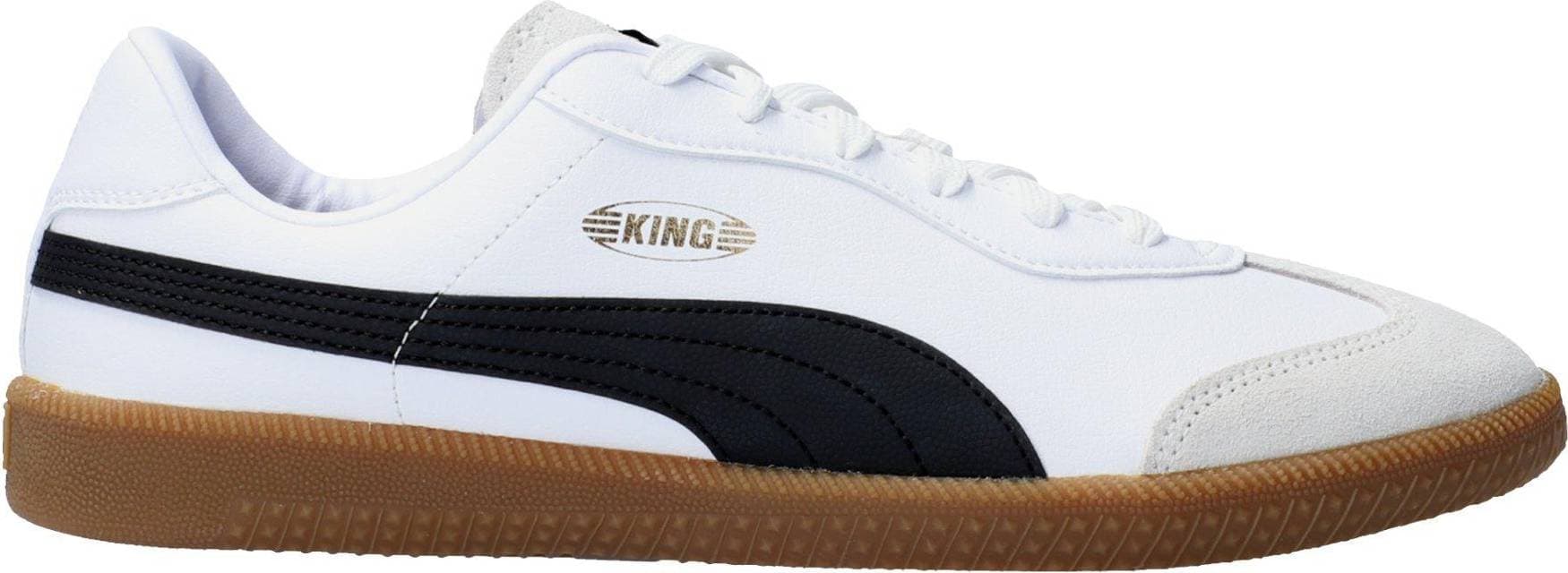 Puma King 21 IT - White/Black/Gum
