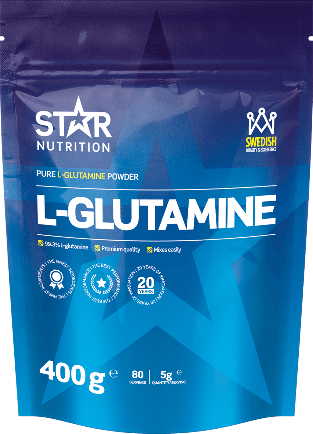 Star Nutrition L-glutamin 400 G, L-glutaminpulver