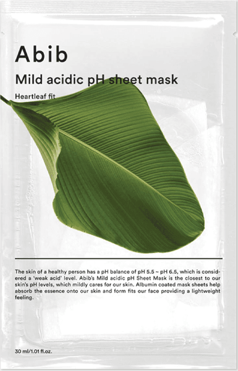 Abib Mild Acidic pH Sheet Mask