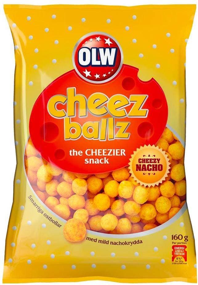 Olw Cheez Ballz 160g 160g 1pack