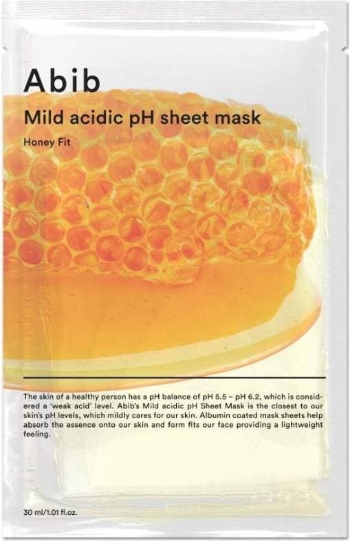 Abib Mild Acidic pH Sheet Mask Honey Fit