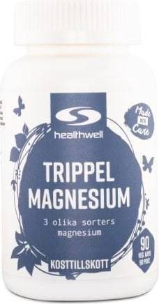 Healthwell Trippel Magnesium 90 st