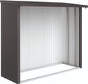 Biohort Bakvägg Woodstock 230 Metallic