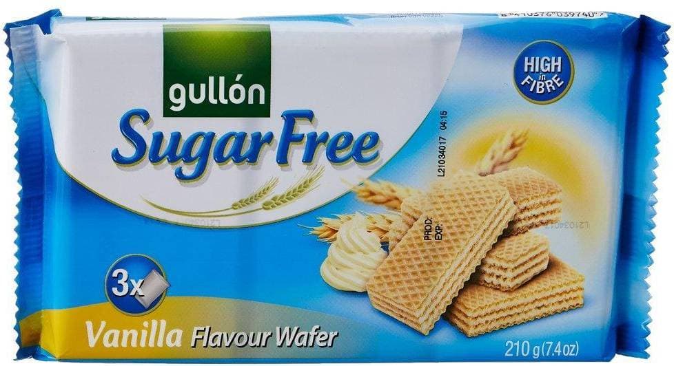 Vanilla Wafer Sugar Free 210g 1pack