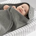 Borganäs Basic Babycape 2-Set Grå/Vit