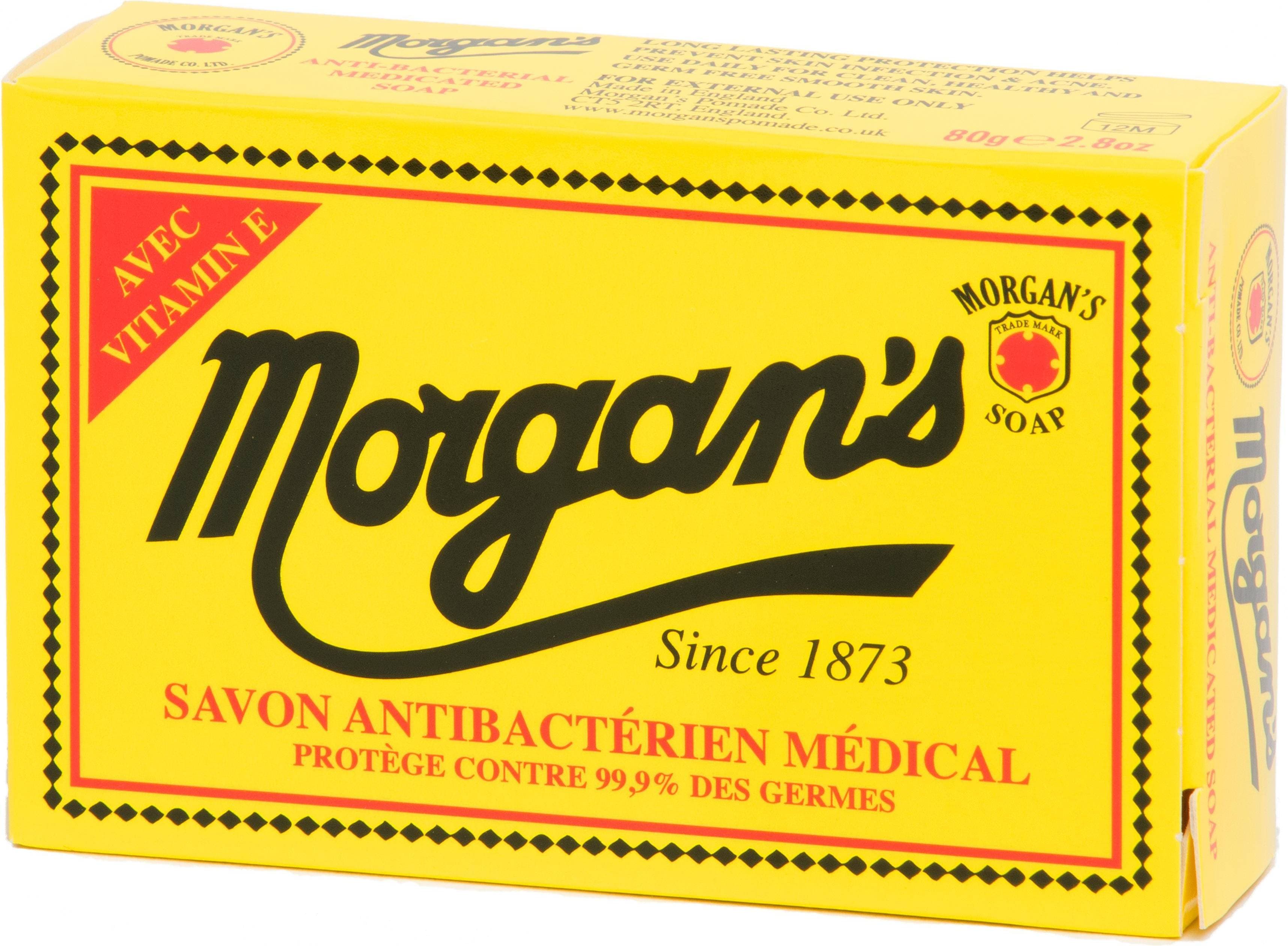 Morgan Pomade Antibacterial Medicated Face Soap
