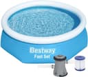 Bestway Fast Set Pool Ø2.44x0.61m