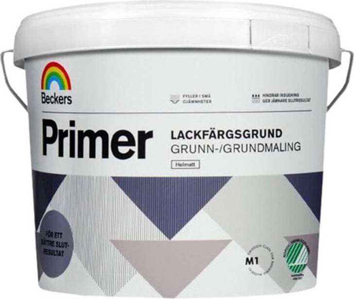Beckers Lackfärgsgrund Primer 2,7L Träfärg 2.7L
