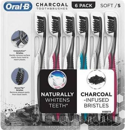 Oral-B Tandborste Kolinfunderad 6-Pack