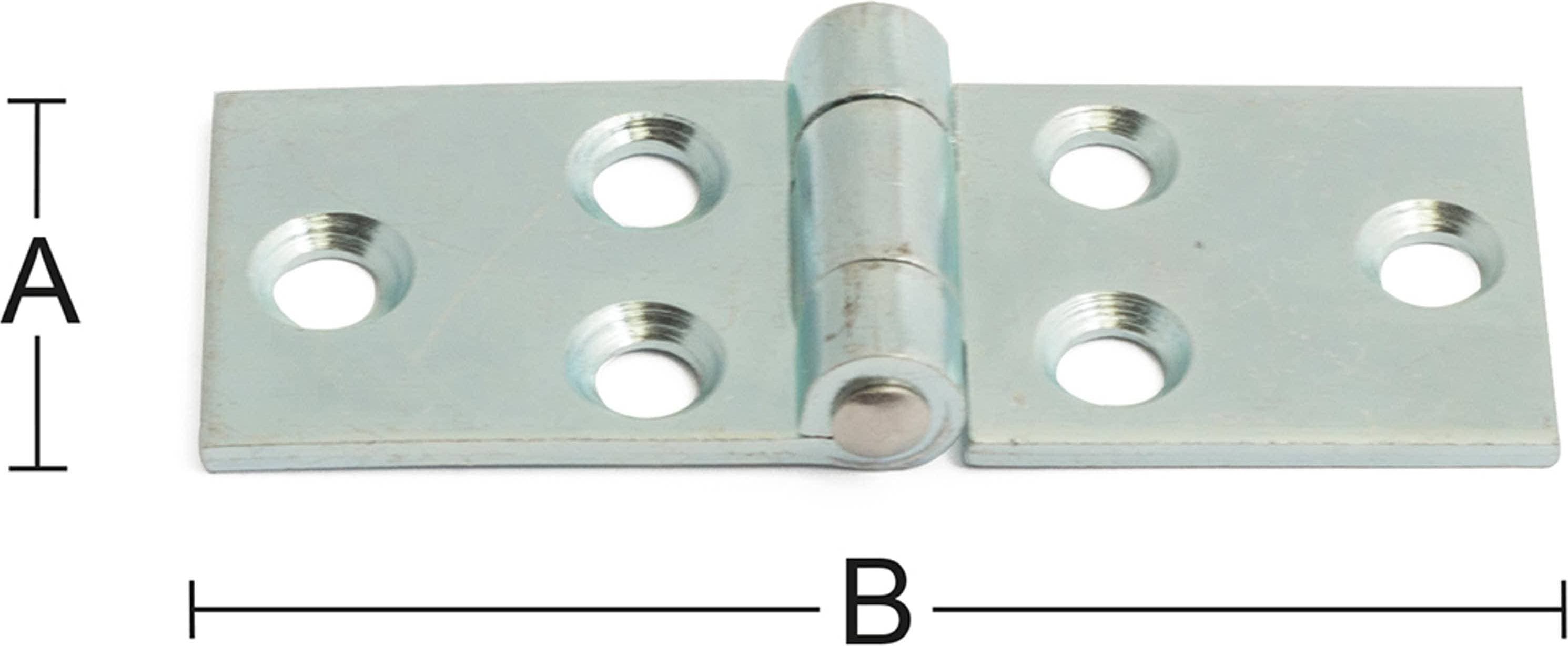 Habo Ledgångjärn 1706 Galv 50mm SB 2st
