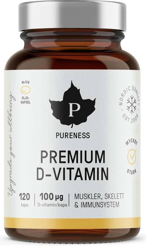 Pureness Premium D-Vitamin 120 st