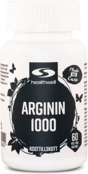 Healthwell Arginin 1000, 60 tabl 60 st