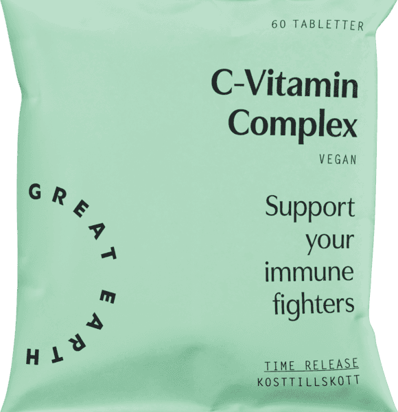 Great Earth C-Vitamin Complex Refill 60 st