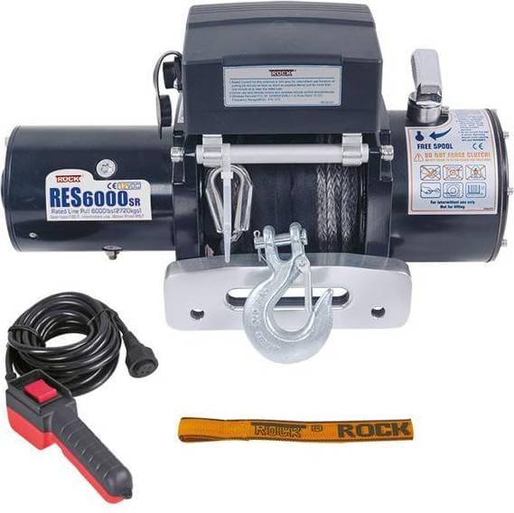 Rock Rock RES6000 El-Trailervinsch 12V 4.6HK