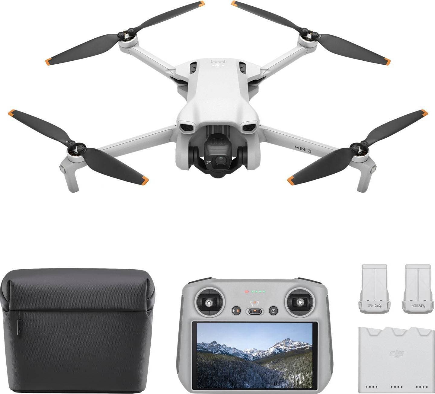 DJI Mini 3 Fly More Combo Drone with RC