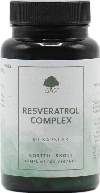 G&G Resveratrol Complex 500mg 60 st